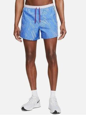 Nike Men's RUNNING DIVISION Men's Running Shorts (Blue) Size 2XL